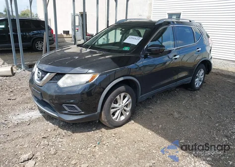 2016 Nissan Rogue Sv из США, поврежденный, VIN KNMAT2MV5GP630904